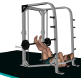 Crunch - Smith Machine Raised Dumbbell